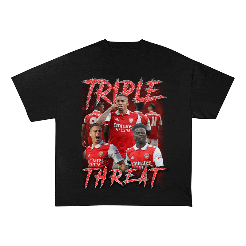 RDMCLOTHINGART tapestry hoodie TRIPLE THEAT HEAVY WEIGHT COTTON TEE-9177