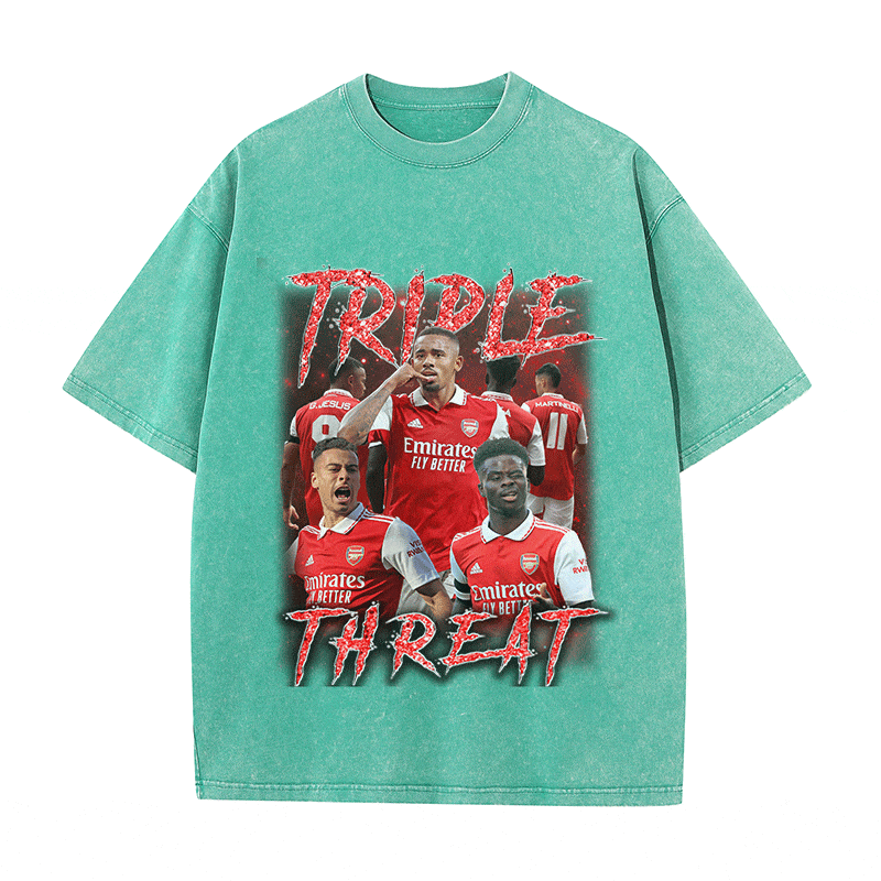 RDMCLOTHINGART tapestry hoodie TRIPLE THEAT HEAVY WEIGHT COTTON TEE-9177