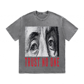 RDMCLOTHINGART tapestry hoodie TRUST NO ONE 2 HEAVY WEIGHT COTTON TEE-9057
