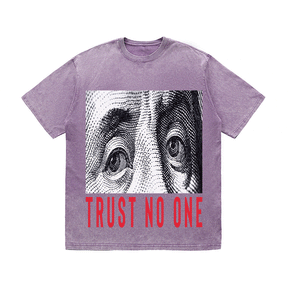 RDMCLOTHINGART tapestry hoodie TRUST NO ONE 2 HEAVY WEIGHT COTTON TEE-9057