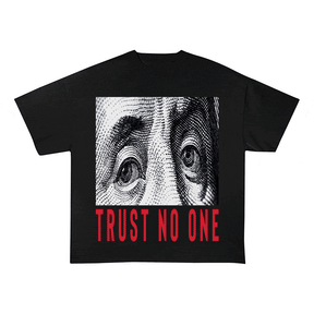 RDMCLOTHINGART tapestry hoodie TRUST NO ONE 2 HEAVY WEIGHT COTTON TEE-9057