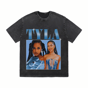 RDMCLOTHINGART tapestry hoodie TYLA HEAVY WEIGHT COTTON TEE-8871