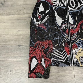 RDMCLOTHINGART tapestry hoodie VENOM JACKET