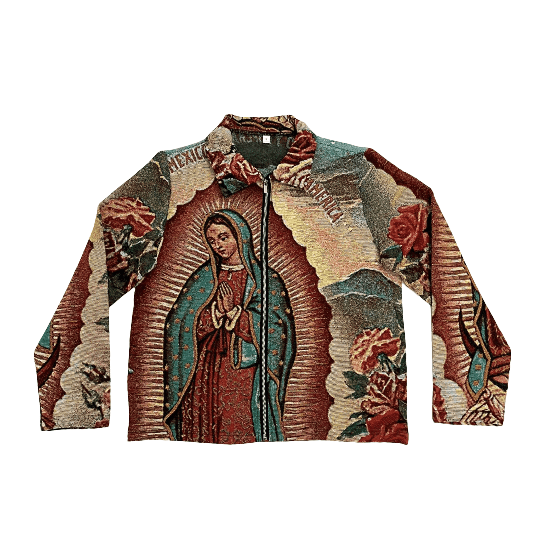 RDMCLOTHINGART tapestry hoodie Virgencita Tapestry