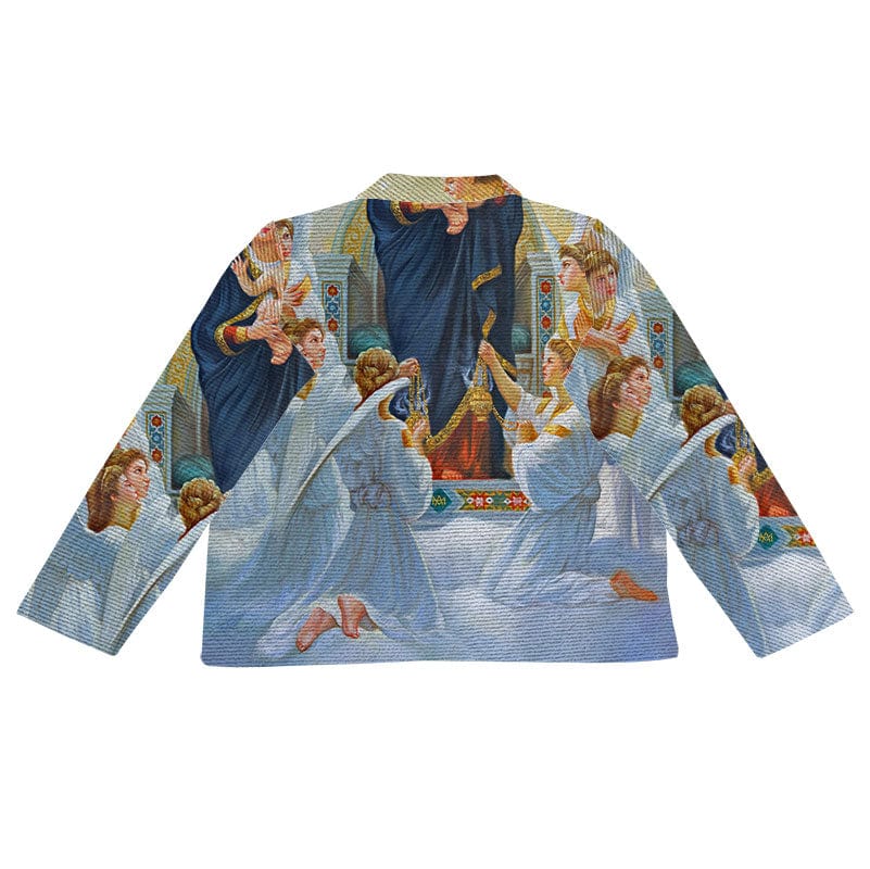 RDMCLOTHINGART tapestry hoodie VIRGIN MARY TAPESTRY JACKET