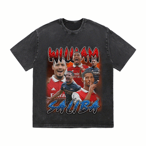 RDMCLOTHINGART tapestry hoodie WILLIAM SALIBA HEAVY WEIGHT COTTON TEE-9180