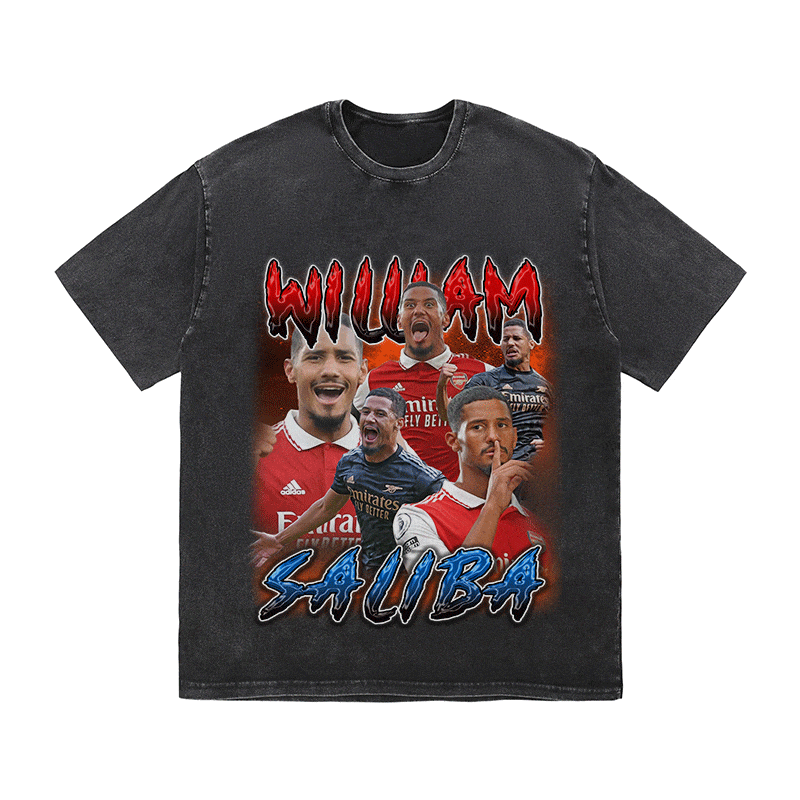 RDMCLOTHINGART tapestry hoodie WILLIAM SALIBA HEAVY WEIGHT COTTON TEE-9180