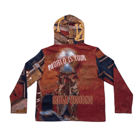 RDMCLOTHINGART tapestry hoodie World Is Yours Tapestry