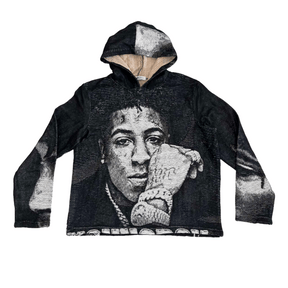 RDMCLOTHINGART tapestry hoodie YOUNGBOY TAPESTRY