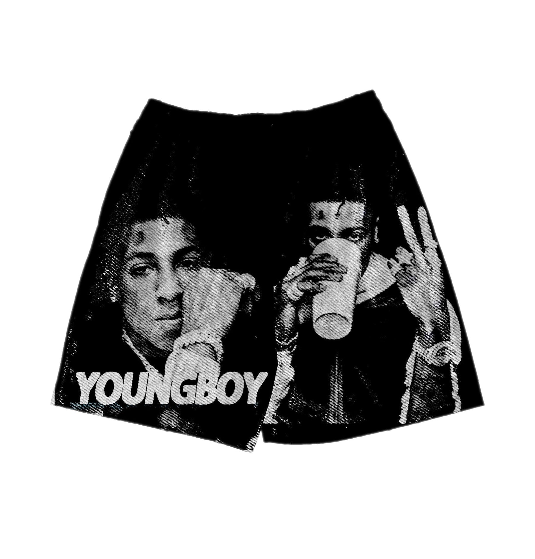 RDMCLOTHINGART tapestry hoodie YOUNGBOY TAPESTRY SHORTS