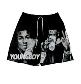 RDMCLOTHINGART tapestry hoodie YOUNGBOY TAPESTRY SHORTS
