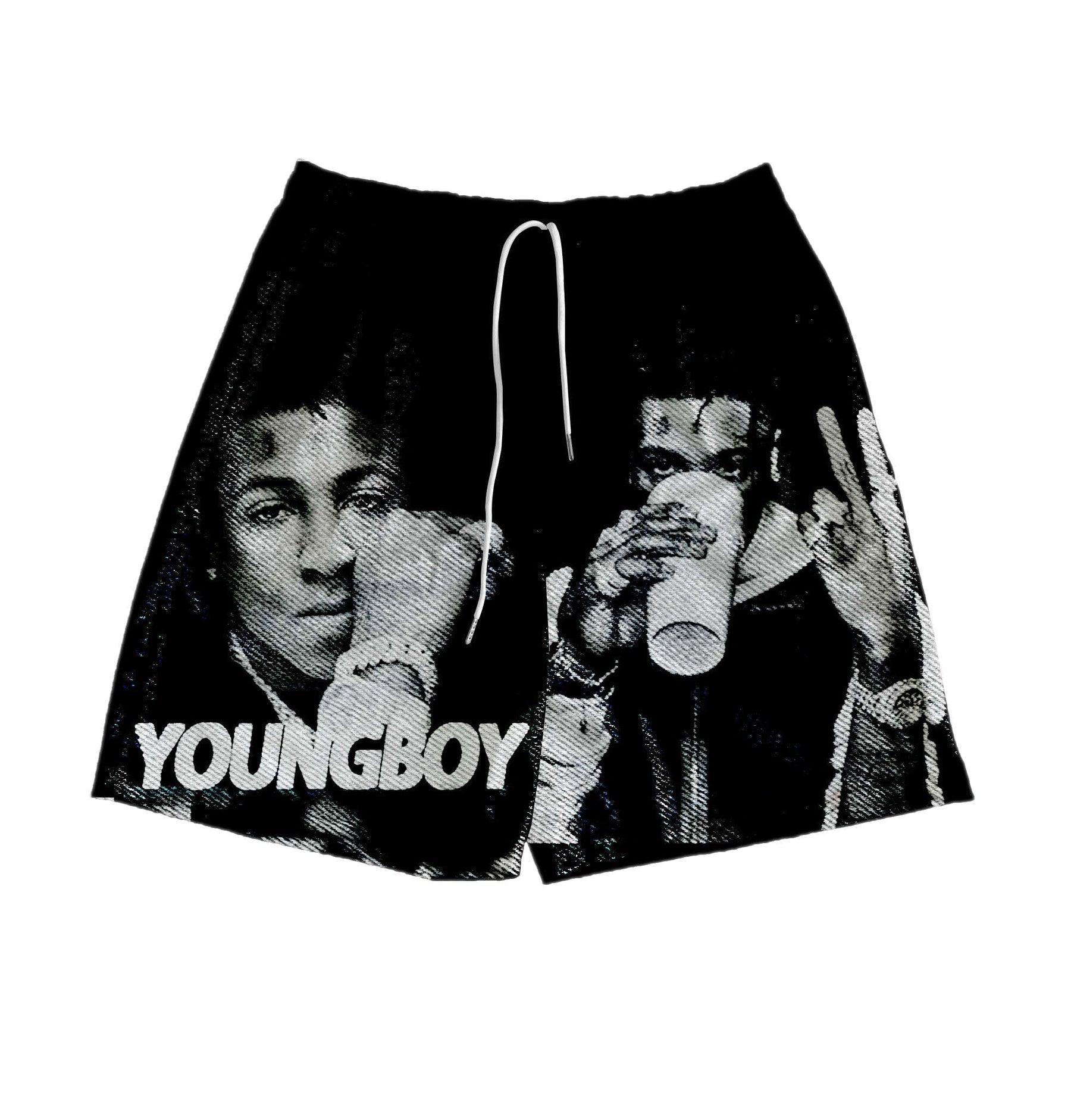 RDMCLOTHINGART tapestry hoodie YOUNGBOY TAPESTRY SHORTS