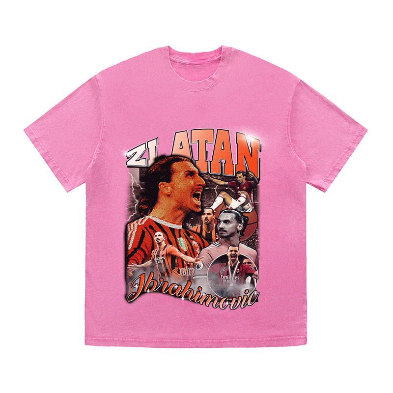 RDMCLOTHINGART tapestry hoodie ZLATAN HEAVY WEIGHT COTTON TEE-9181